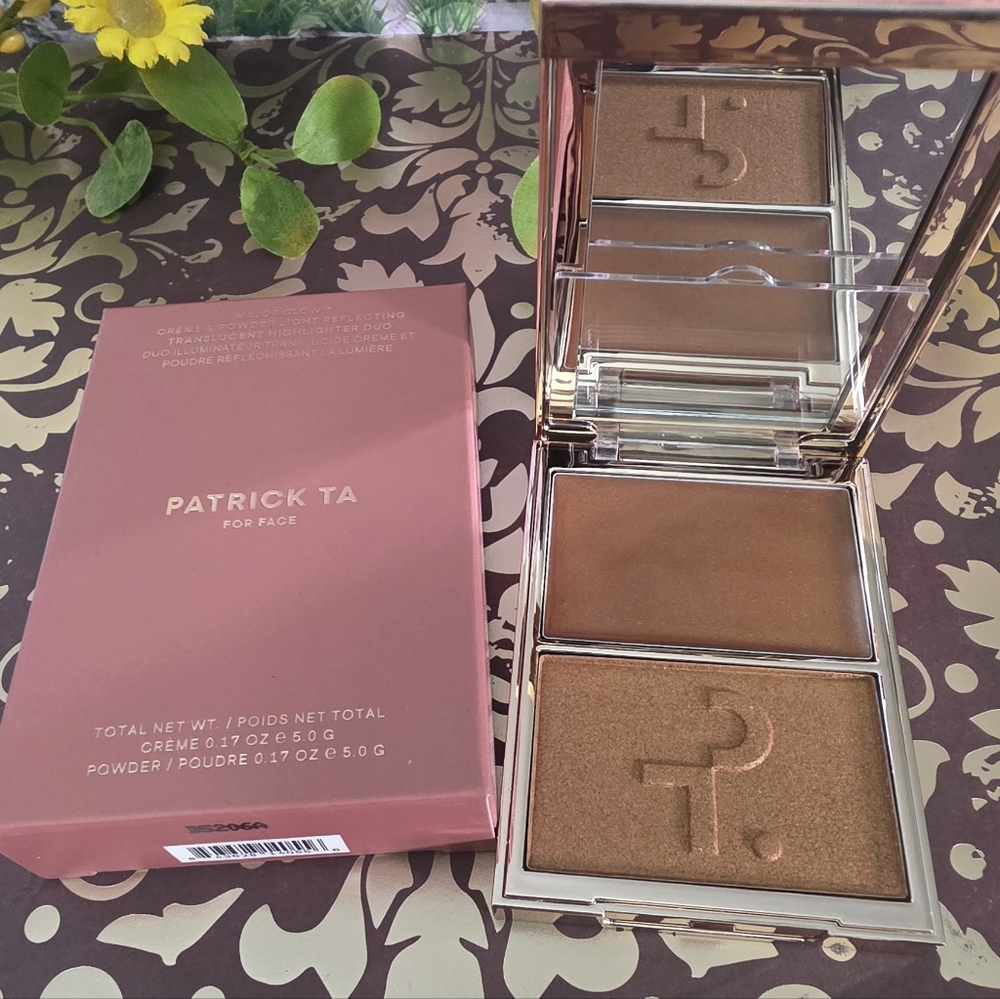 * HONEY : Patrick Ta For Face Bronzer & Highlighter Duo - Warm Bronze